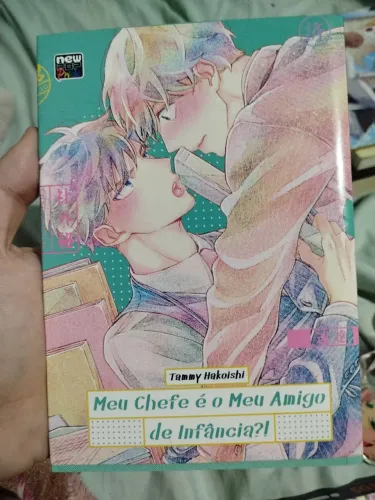 "Meu chefe é o meu amigo de infância!?" Mangá BL new pop