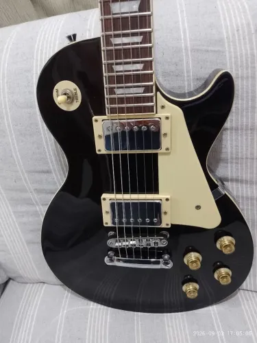 Guitarra Michael Les Paul gm750 black