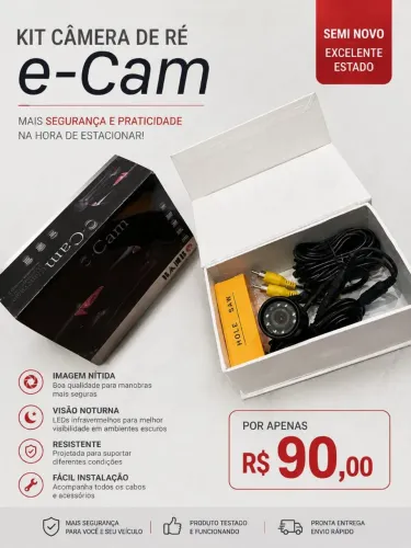 KIT CÂMERA DE RÉ e-Cam