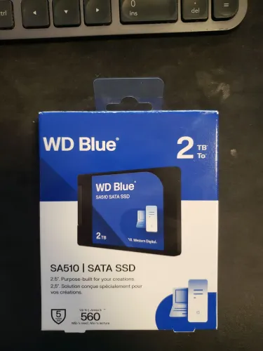 SSD 2 TB (Wd Blue) - Na Caixa e Lacrado