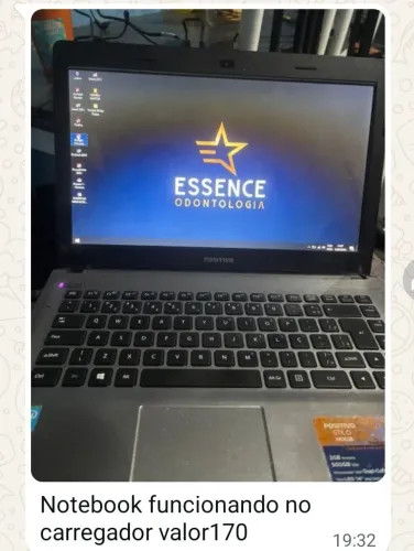 Notebook fucinando no carregador zap * só zap