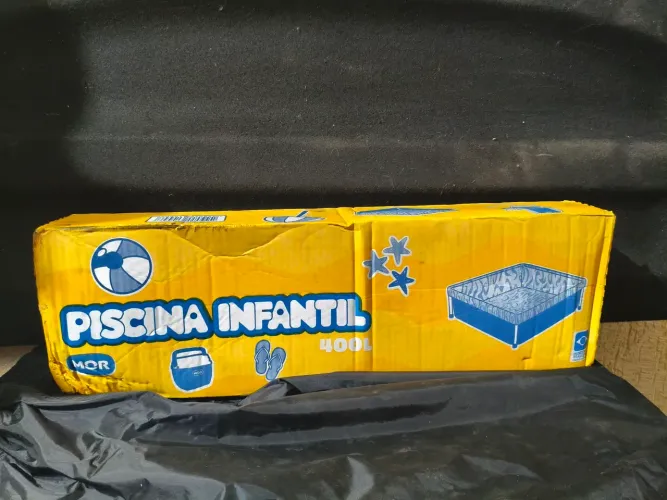 Piscina Infantil Mor 400 Litros de Armação - Nunca Usada (Na Caixa)