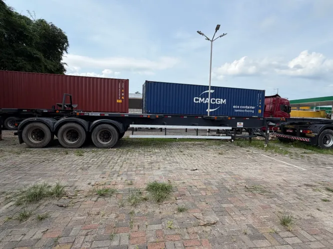 CARRETA RANDON PORTA CONTAINER