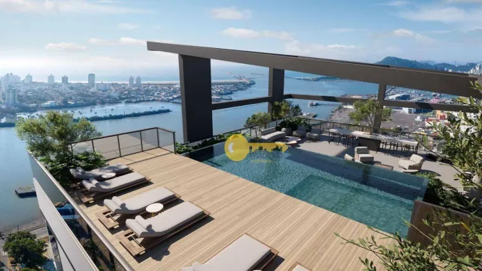 STUDIO NA PLANTA NO CENTRO DE ITAJAÍ COM ENTREGA PARA OUTUBRO/27