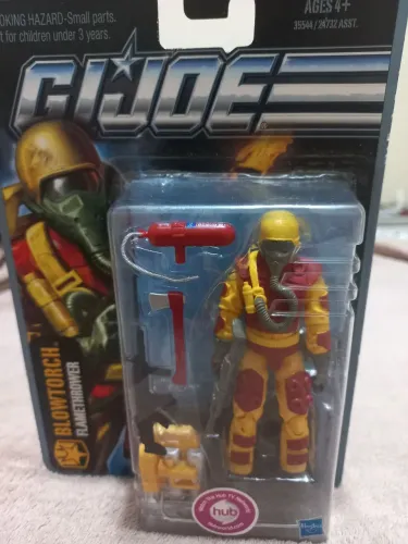 Boneco Gi Joe Lança Chamas