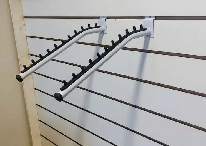 kit com 2 Suportes / Braços RT com Pinos para Painel Canaletado