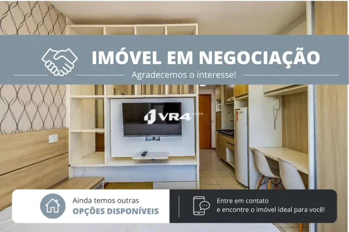 Studio com mobiliado e com vaga à venda por R$ 355.000,00 - Centro - Curitiba/PR