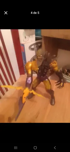 Boneco Extroyer Inimigo do Max Steel + Boneco Max Steel Articulado 30cm Tamanho