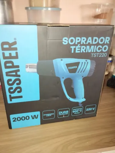 Soprador térmico profissional maleta e acessórios promoção entrego
