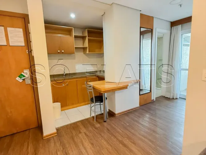Apto no Blue Tree Santo André disponível para locação com 43m² contendo 1 dormitório e 1 v