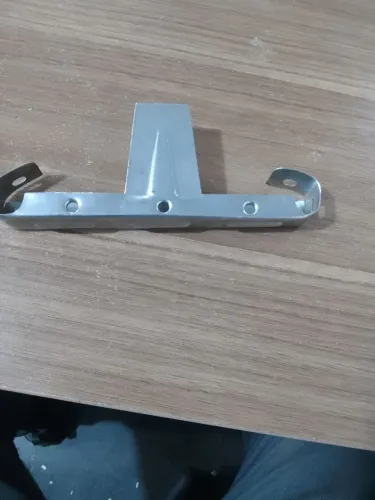 Chapa traseira bagageiro.monareta