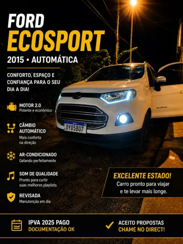 Ford Ecosport SE 2.0 16V Flex 5P Aut. 2015