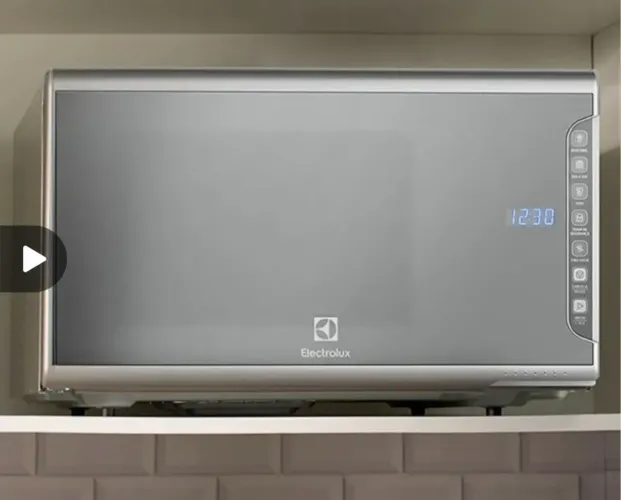 MICRO-ONDAS ELECTROLUX 31L COM PAINEL INTEGRADO EM AÇO INOX ESPELHADO 220V MI41S