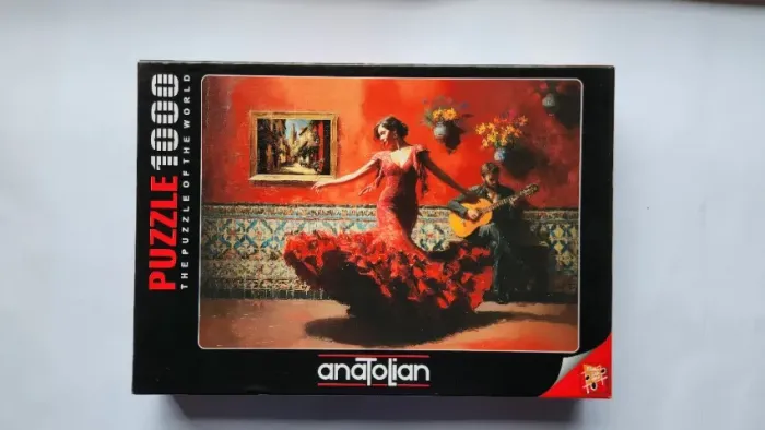 Quebra cabeça Anatolian Puzzle -Flamenco, 1000 Peças