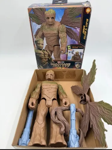 Boneco Groot 30 cm - novo - com acessórios e caixa
