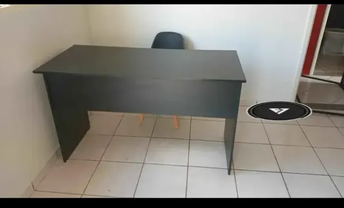 MESA CM 2 GAVETAS MDF NOVO 