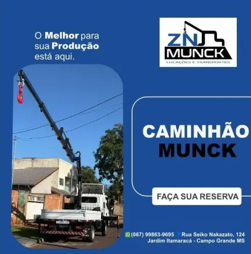 Locação Caminhão Munck 