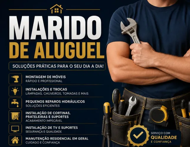 MARIDO DE ALUGUEL - SERVIÇOS RÁPIDOS E DE CONFIANÇA