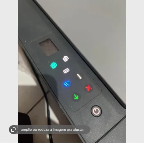 Impressora hp com defeito 