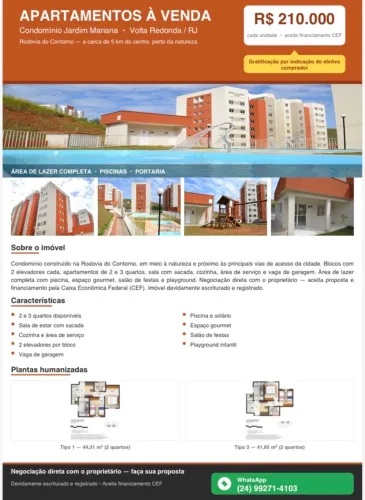 Apartamentos - Residencial Jd Mariana