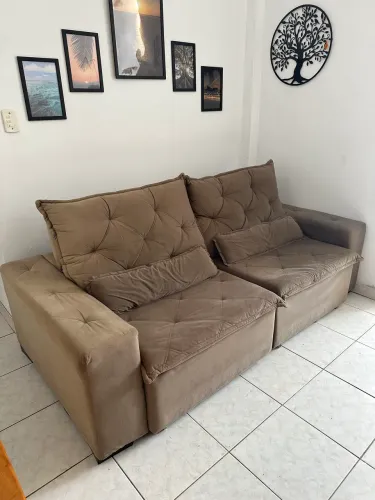 Sofá Retrátil/reclinavel 4 lugares