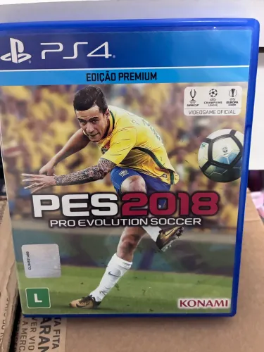 PES 2018 PS4 excelente estado menor preço