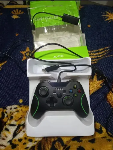 Controle USB AL-6113 para PC + Caixa | Quase Novo