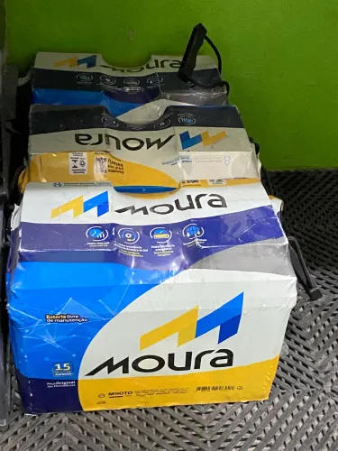 BATERIA MOURA 90 AMPERES COM 15 MESES SE GARANTIA