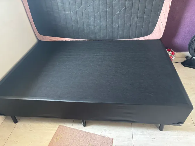 Cama box casal