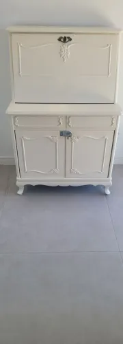 Escrivaninha madeira nobre  laqueada