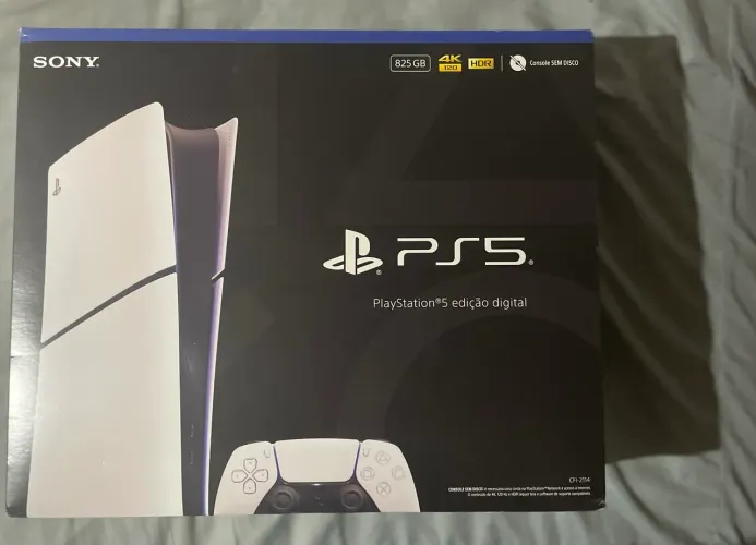 Caixa PlayStation 5 Mídia Digital