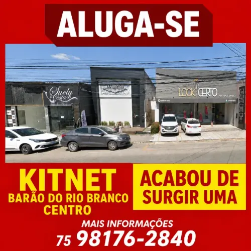 KITNET PARA ALUGAR NO CENTRO DE FEIRA DE SANTANA