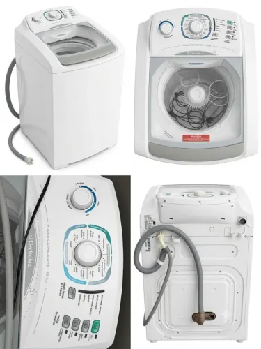 Máquina de Lavar Electrolux LTC10 (10kg) - No Estado / Para Conserto ou Peças