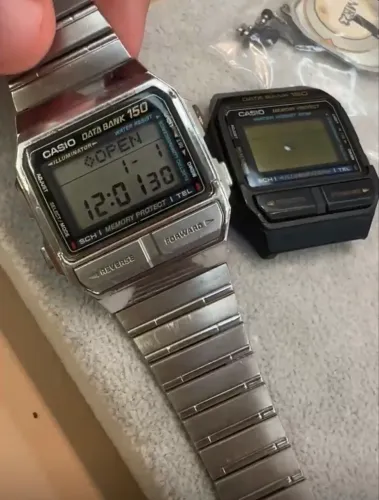 Casio DBC-150 memórias usado