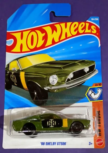 Hot Wheels - Shelby GT500 68(verde)