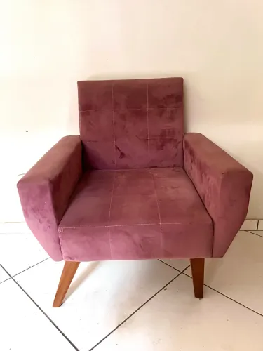 Poltrona veludo