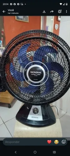 Ventilador de 50cm moldial de messa