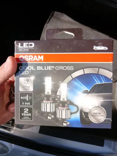 Lâmpadas de farol Osram Led H4
