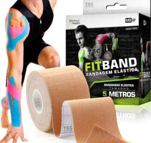 KINESIO TAPE MBFIT - BANDAGEM ELÁSTICA 