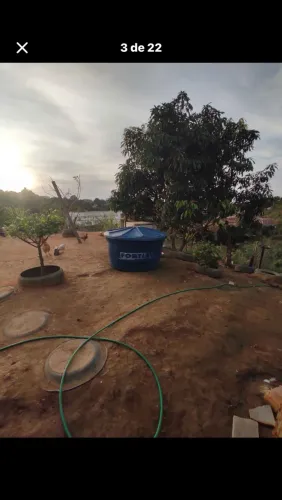 Chácara com casa em construção troco por casa