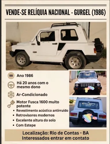 Gurgel X12 X12 1986