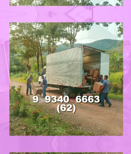 Frete para bairros como Setor Pedro Ludovico, Campinas e Lago de Serra.