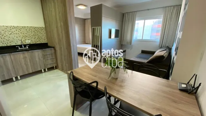 Apartamento mobiliado de 38 m² no Condomínio LifeSpace Curitiba, Centro - Curitiba/PR