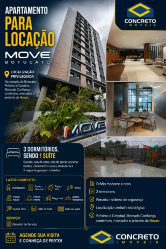 Apartamento Mobiliado MOVE