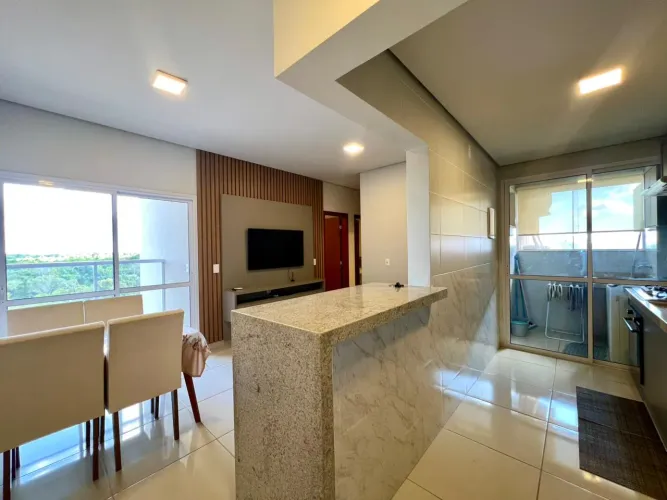 Apartamento Mobiliado à venda no Residencial Wembley - 605 Sul em Palmas, TO