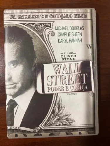 DVD Wall Street Poder e Cobiça