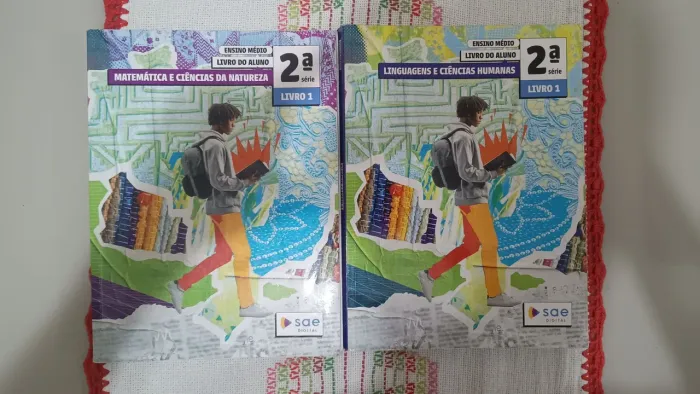 Livros do 2° ano do Ensino médio SAE digital 