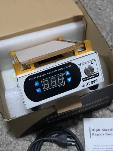 SEPARADORA TELA AIDA 899 7" BIVOLT SMARTPHONE CELULAR ASSISTÊNCIA TÉCNICA LCD TOUCH 