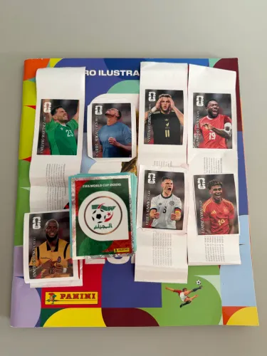 COMBO : figurinhas copa do mundo 2026