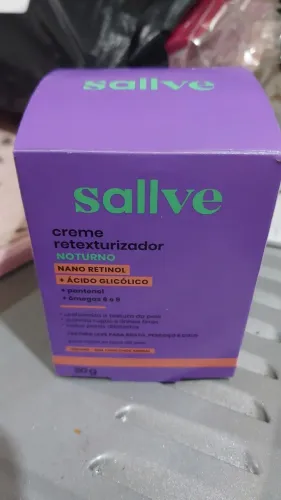 CREME NOTURNO REPARADOR  SALVE ( ÚLTIMA UNIDADE COM DESCONTO PRA SAIR LOGO )